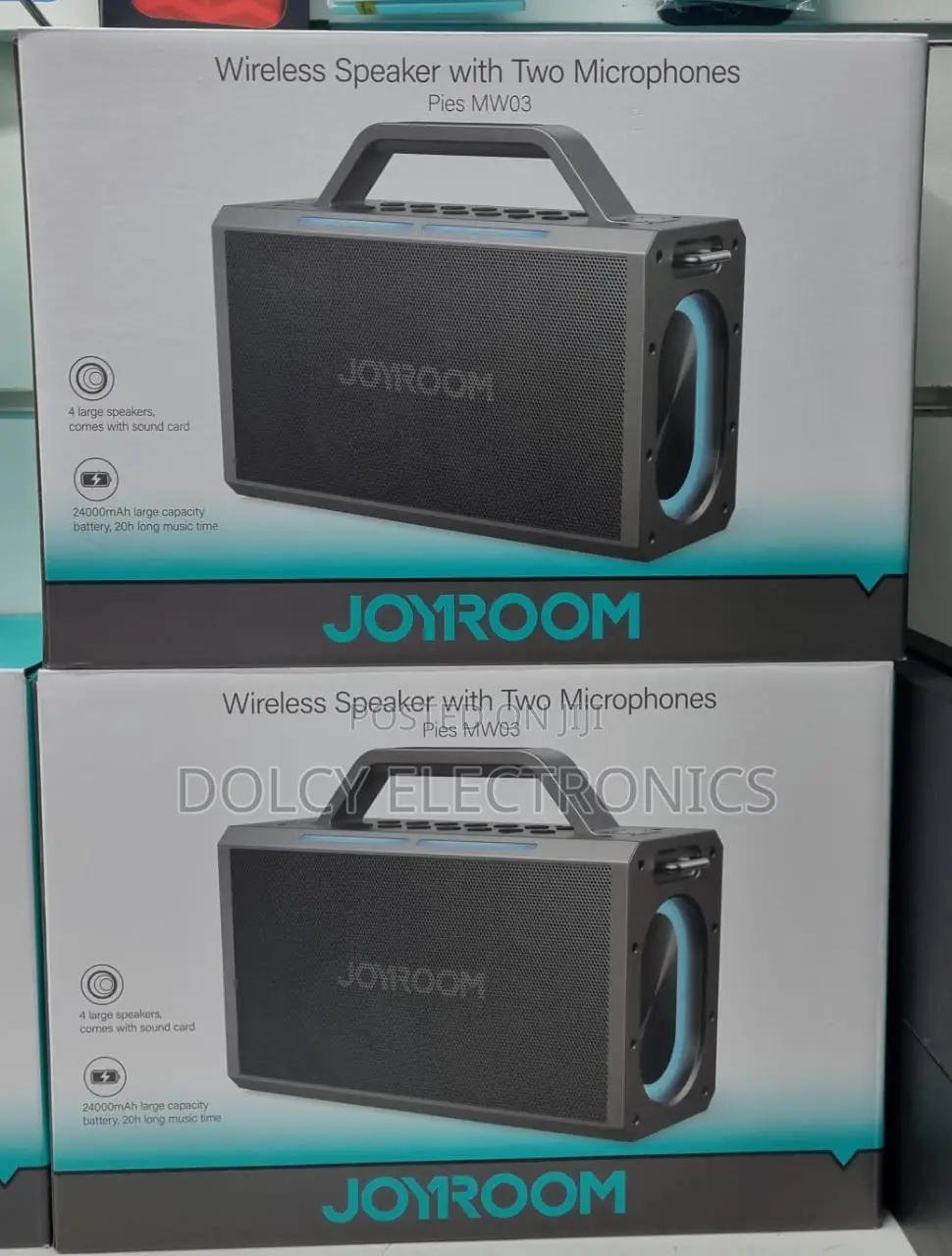 JOYROOM JR-MW03 Dual Mic Wireless Speaker