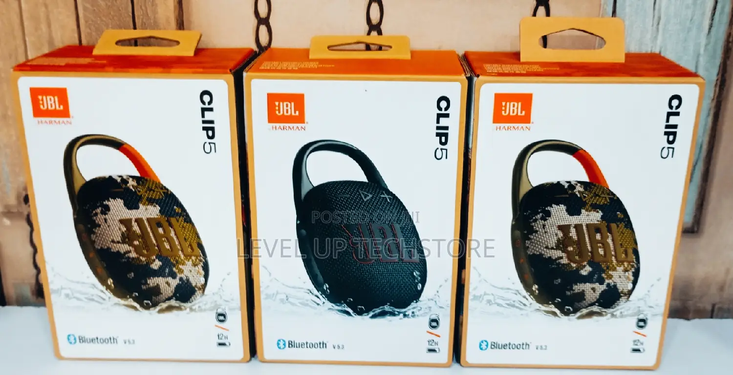 JBL Clip 5 Portable Speaker Brand New