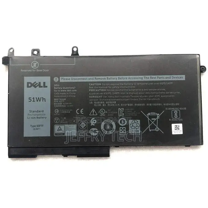 DELL Latitude 5480 E5480 Battery