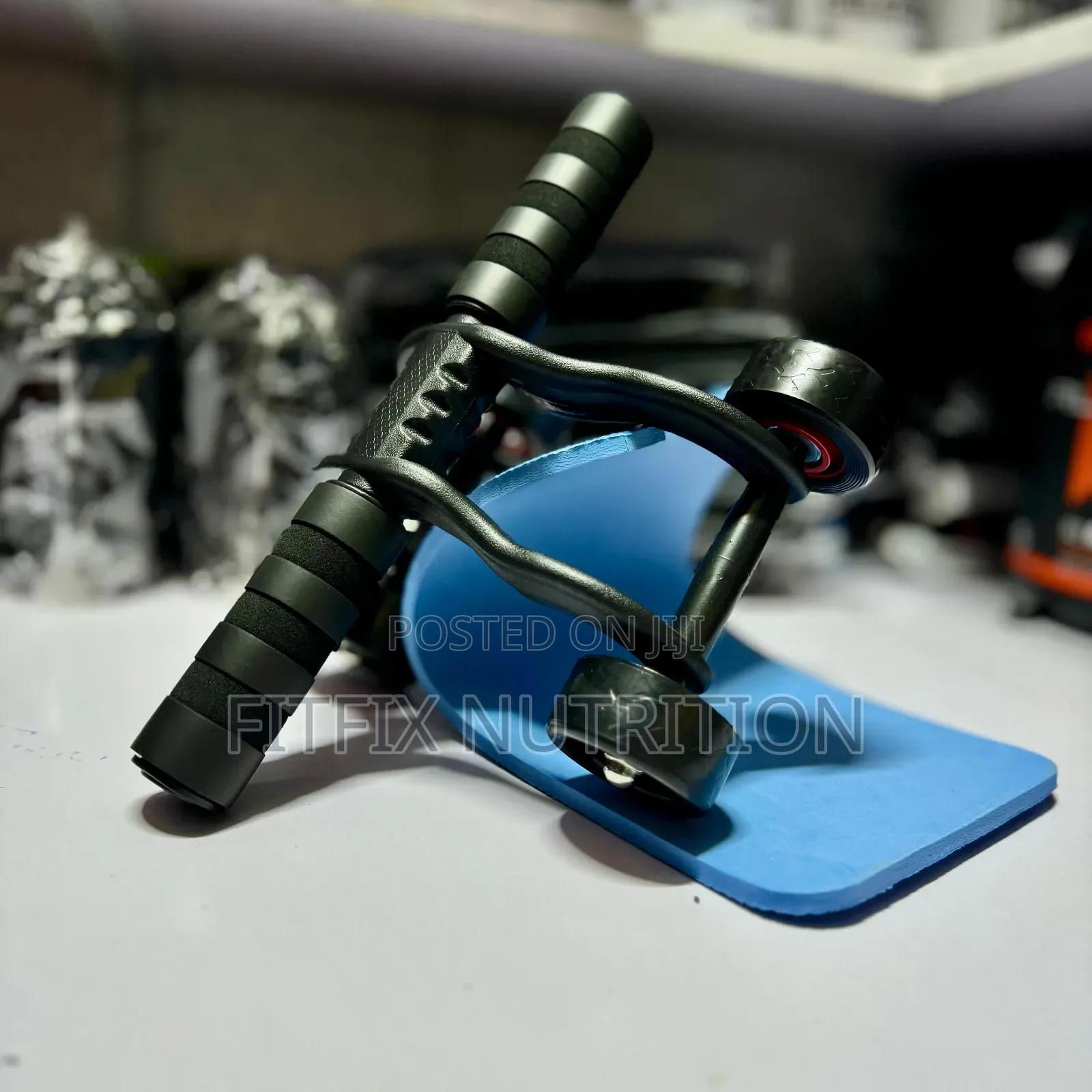 4 Wheel AB Roller and Push Up Bar