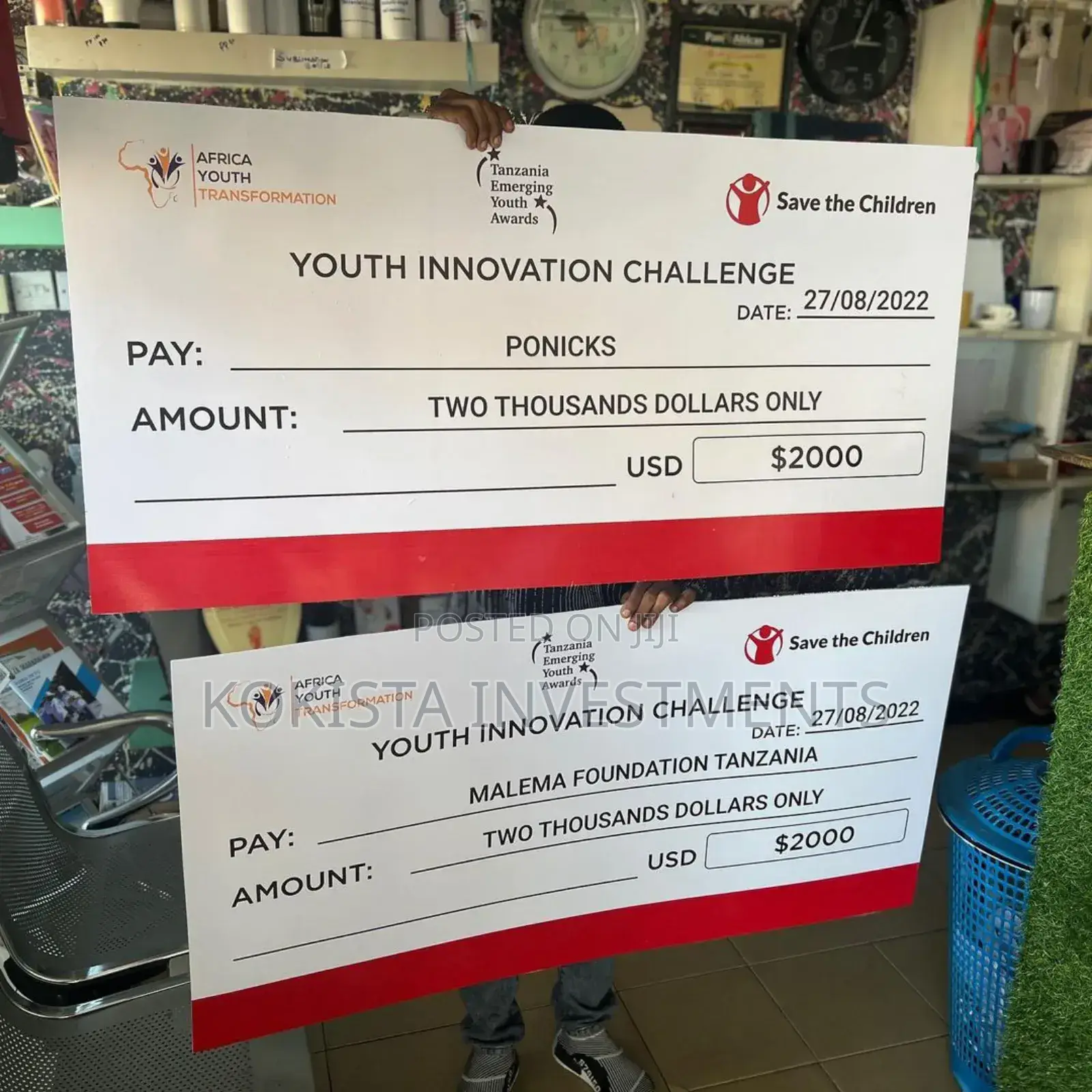 Printed Dummy Cheque