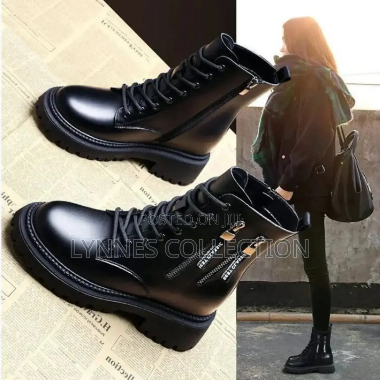Ladies Leather Boots