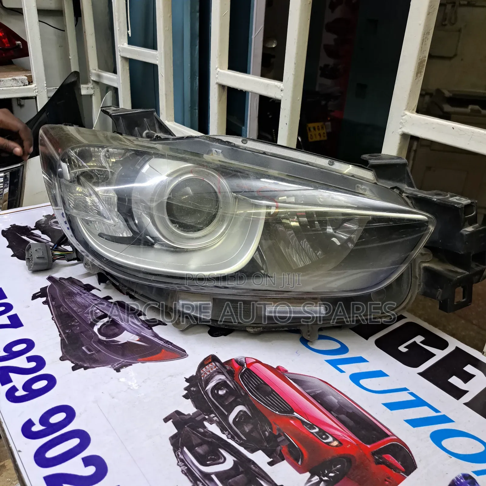 Cx5 Headlight, Xenon, Outside Computer