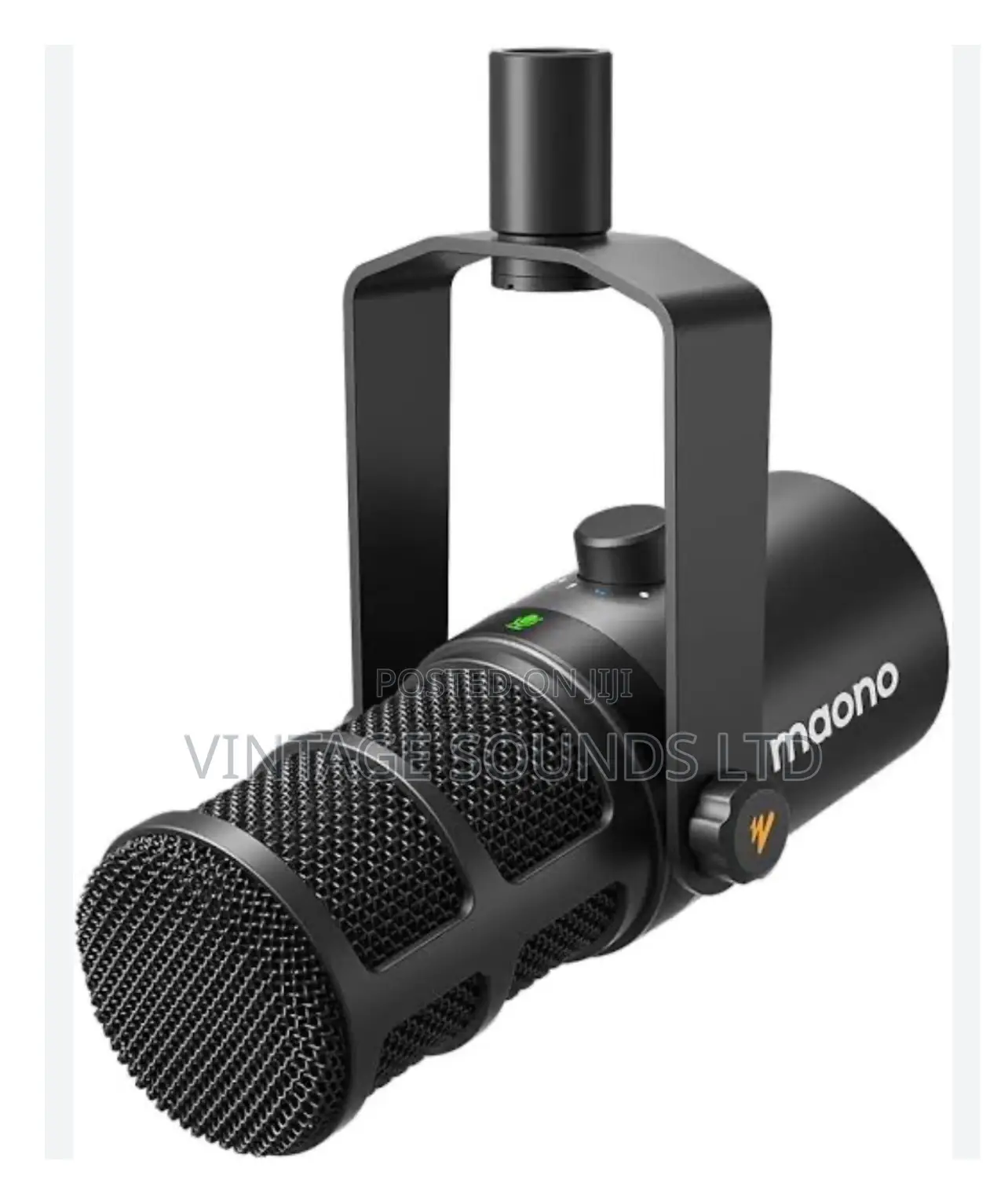 MAONO XLR/USB Dynamic Microphone, RGB Podcast Mic