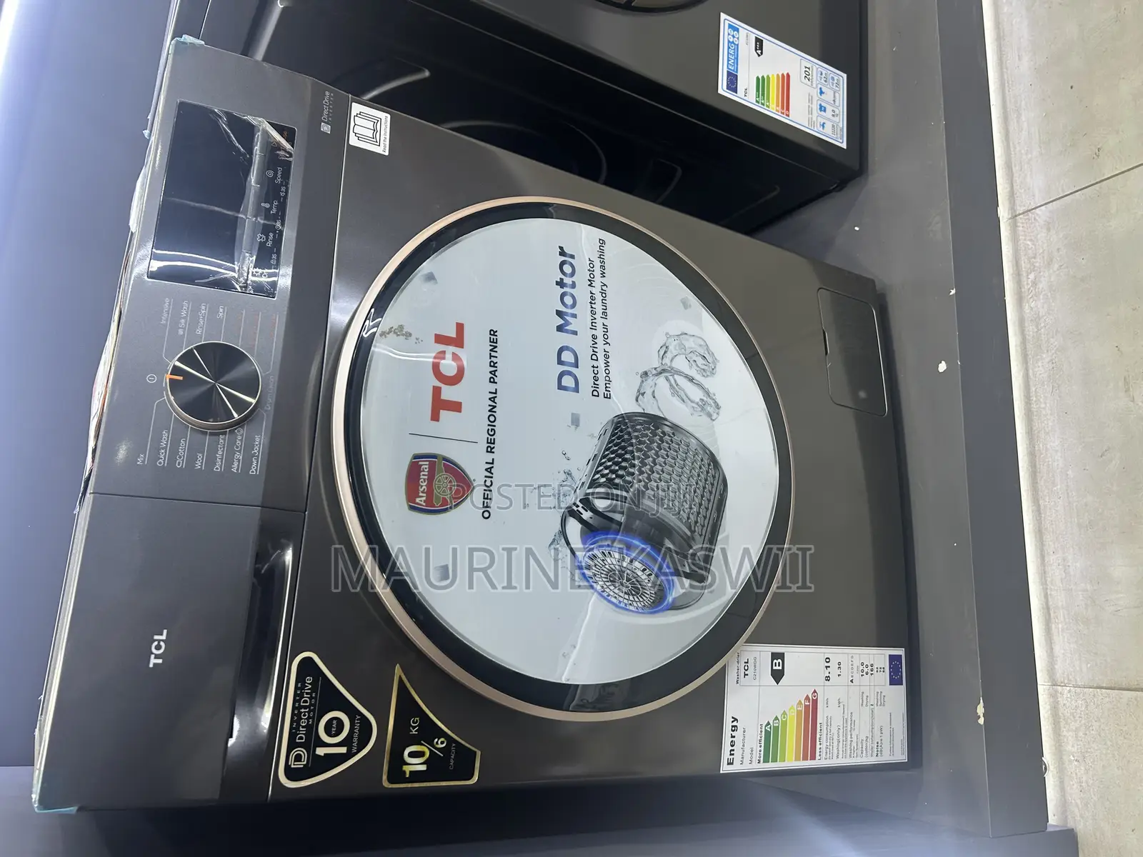 TCL 10kg Front Load Washing Machine