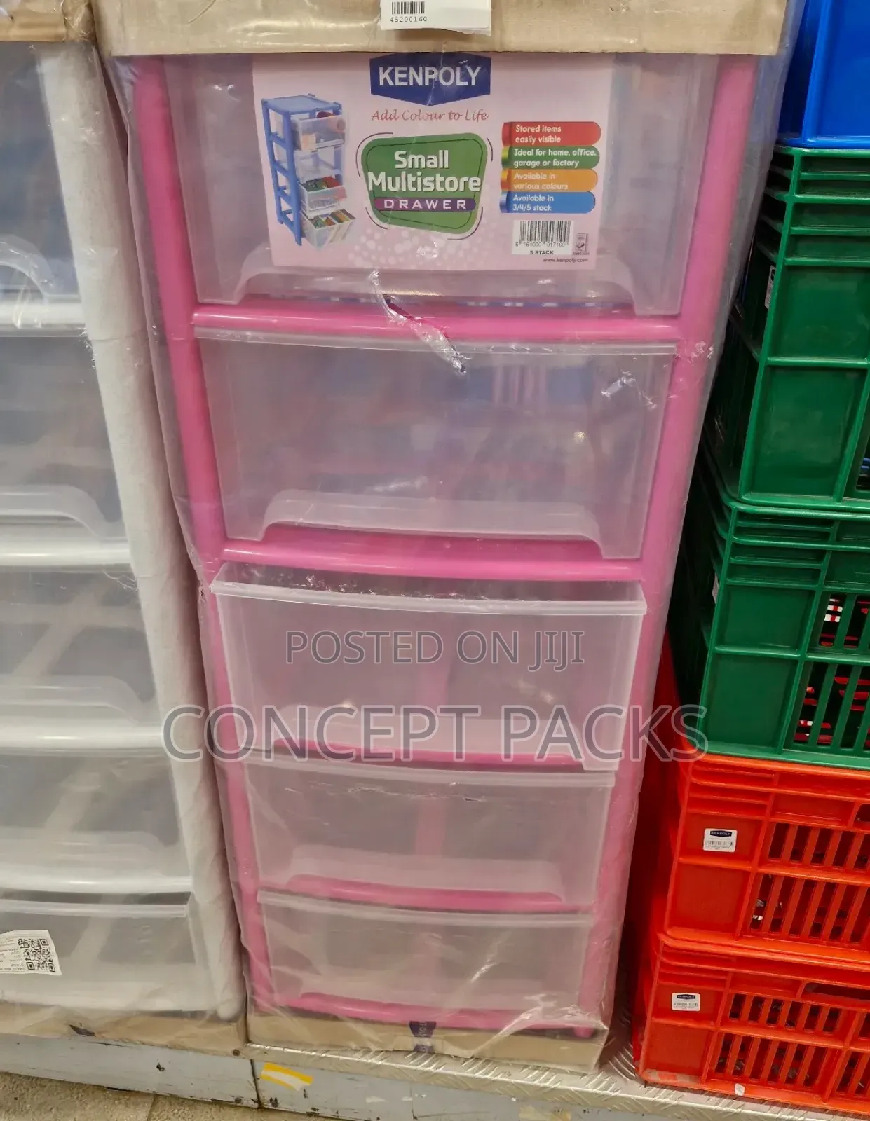 Kenpoly 5 Stack Multi Storage Drawers