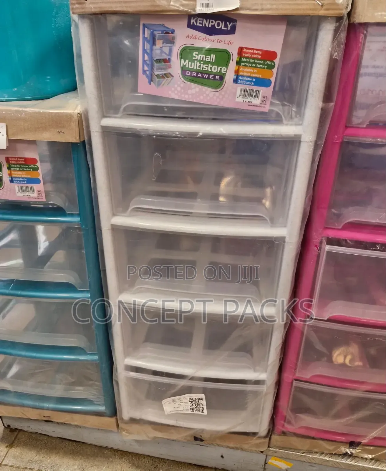 Kenpoly 5 Stack Multi Storage Drawers