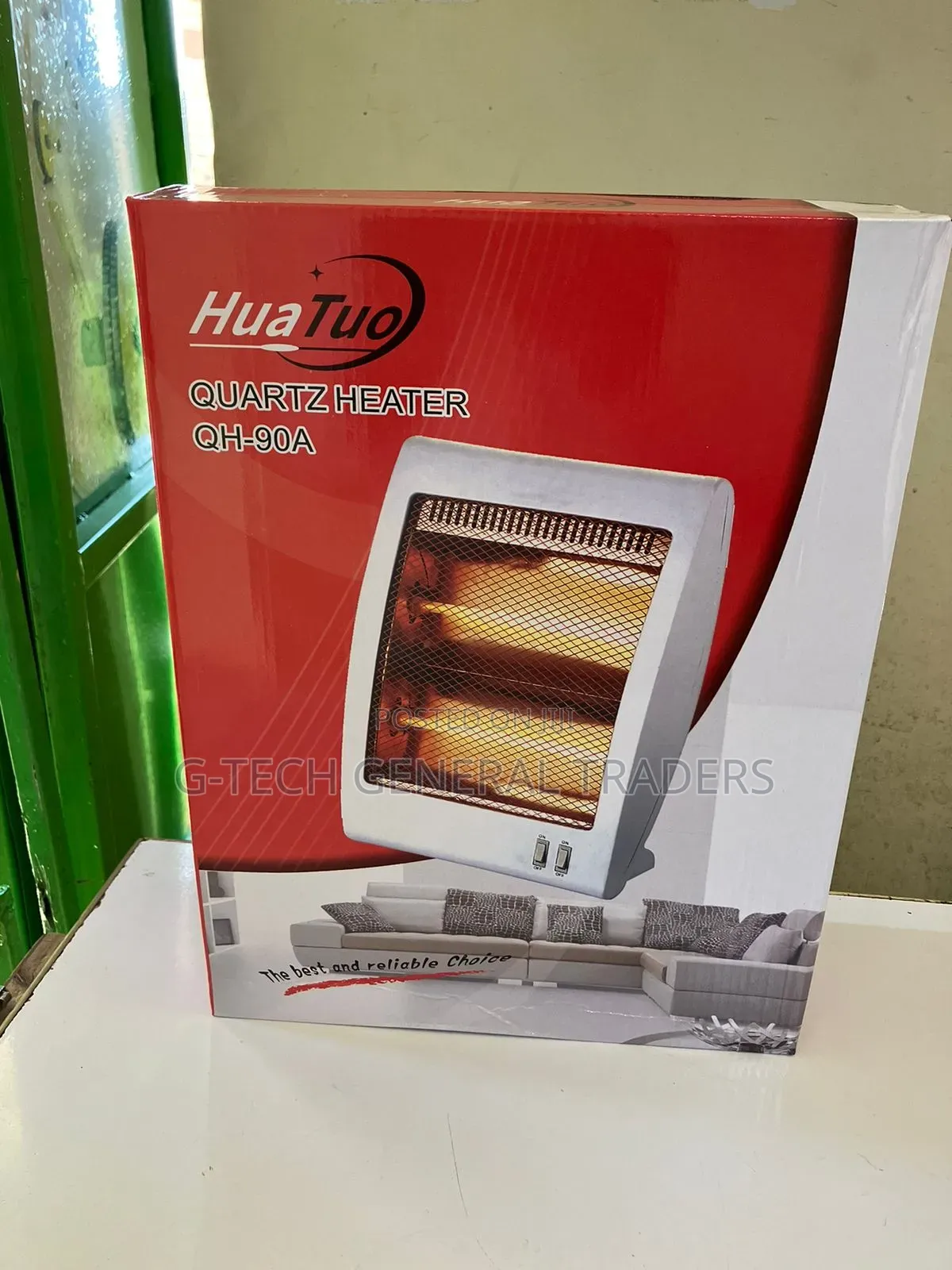 Quartz Heater!Hua Tuo 2-Bar Heating Room Heater
