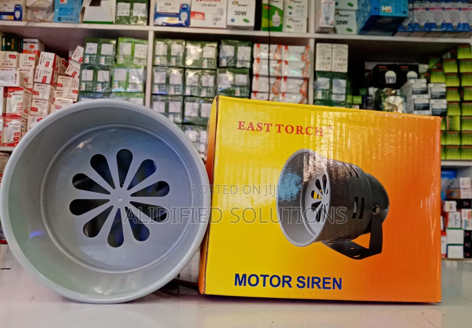 Motor Siren and Warning Light(Complete)