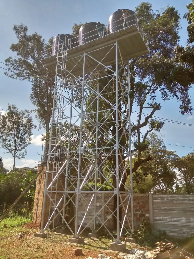 Complete Steel Water Tower