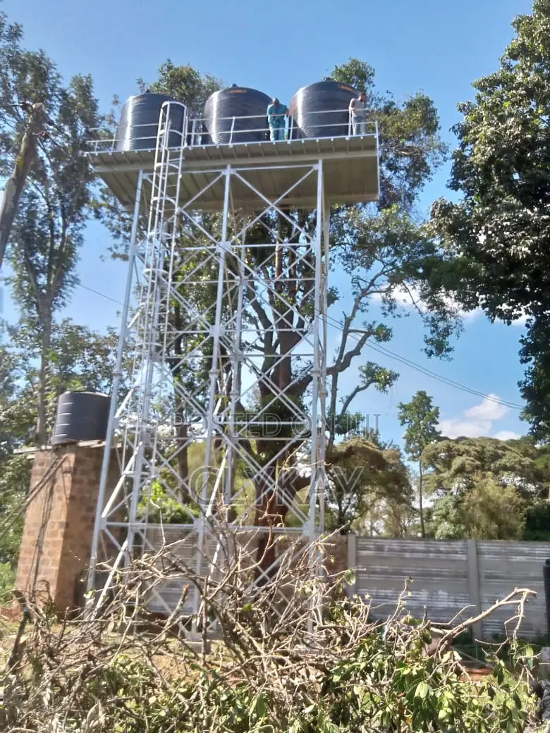 Complete Steel Water Tower