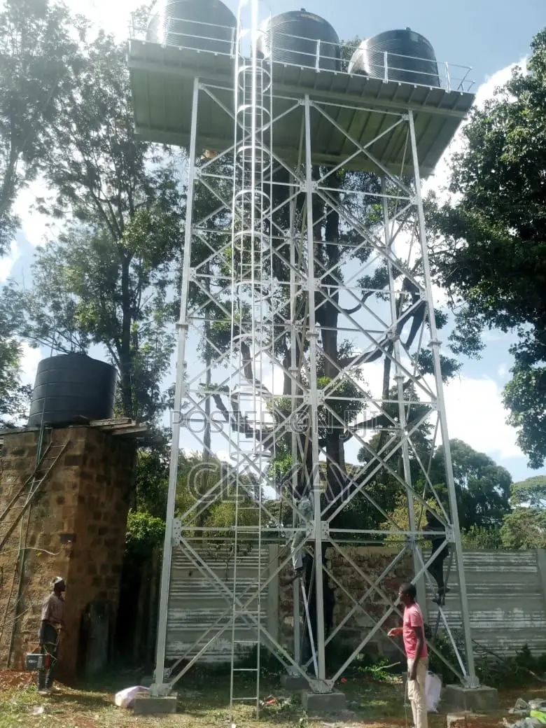 Complete Steel Water Tower