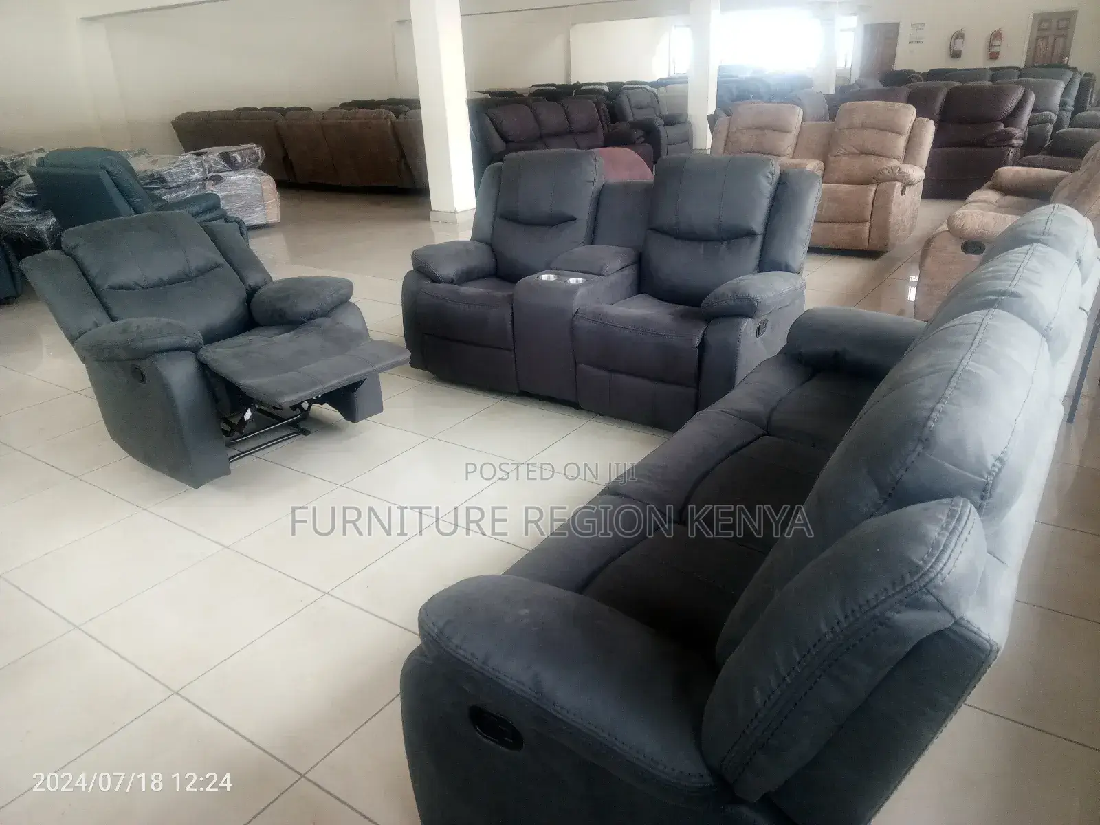 Six Seater Recliner Sofas