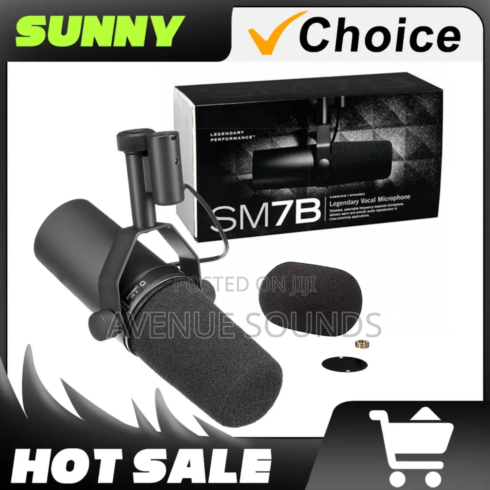 Shure SM7B Condenser Microphone