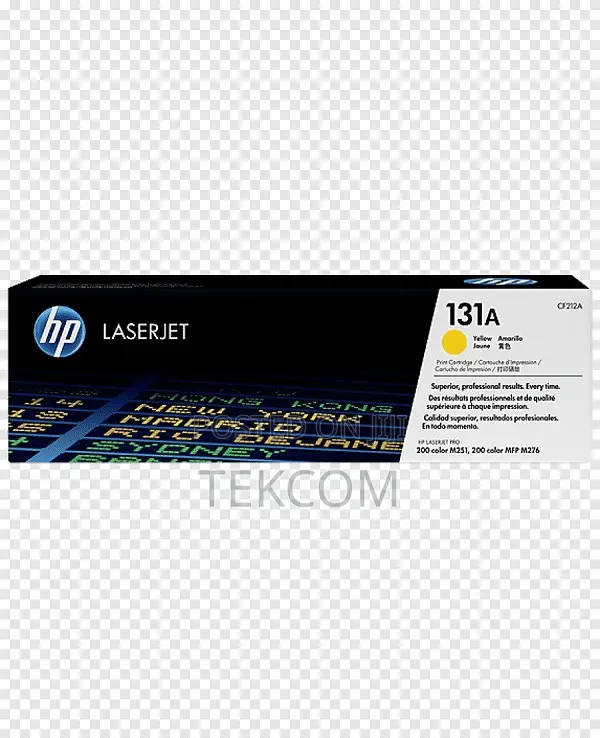 HP 131A Yellow Original Laserjet Toner Cartridge,