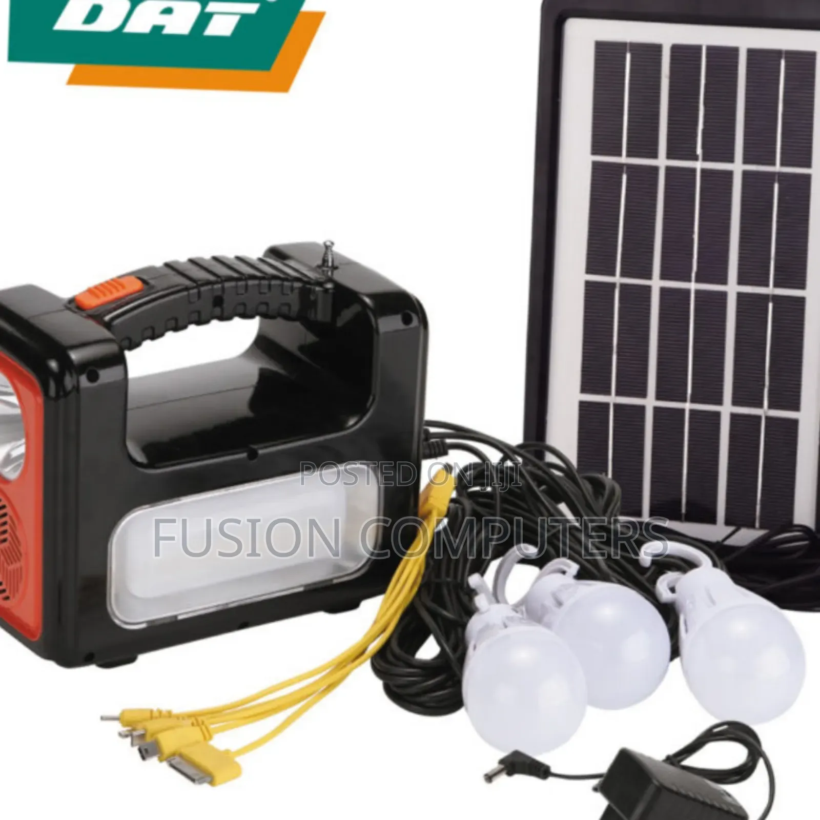 At-9011B DAT Solar Lighting System Kits With MP3 and Radio
