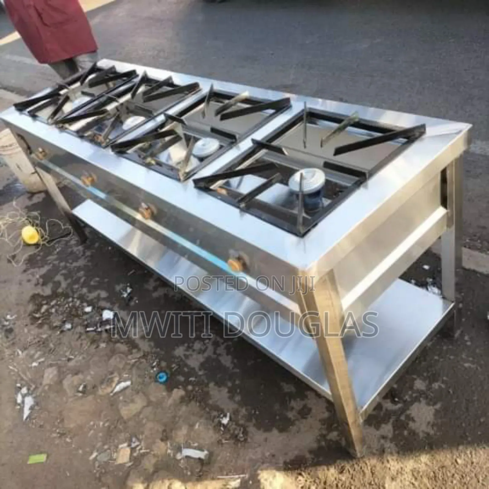 Four Burner Stainless