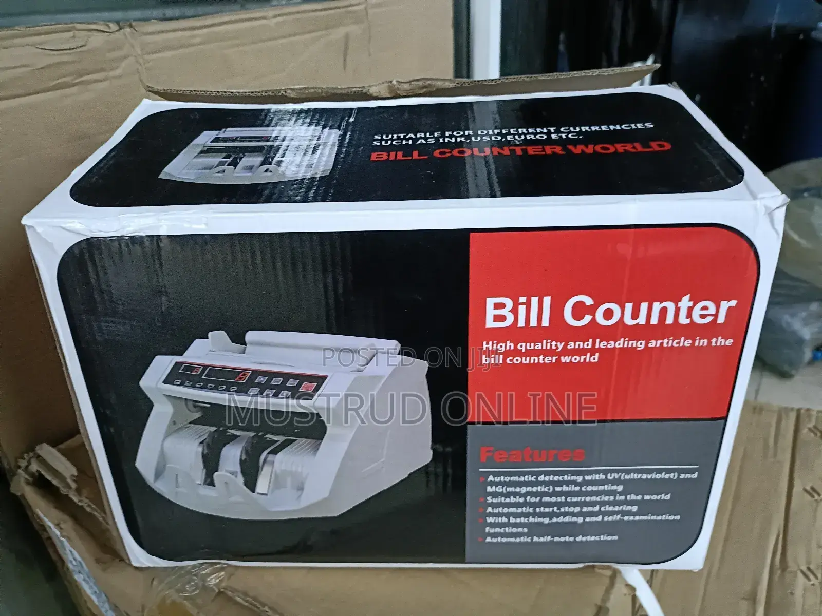 Top Quality Bills Counter
