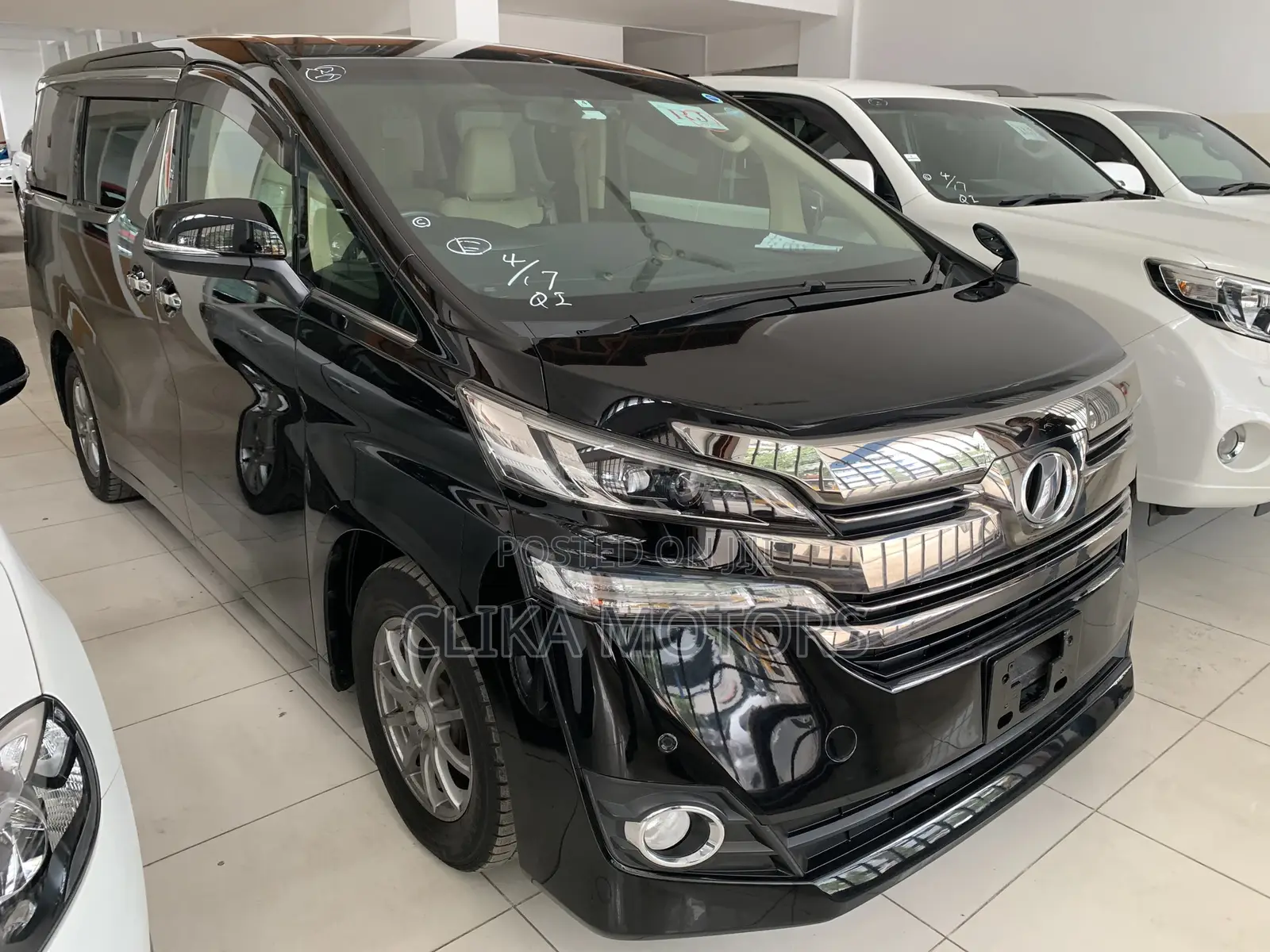 Toyota Vellfire 2017 Matt Black