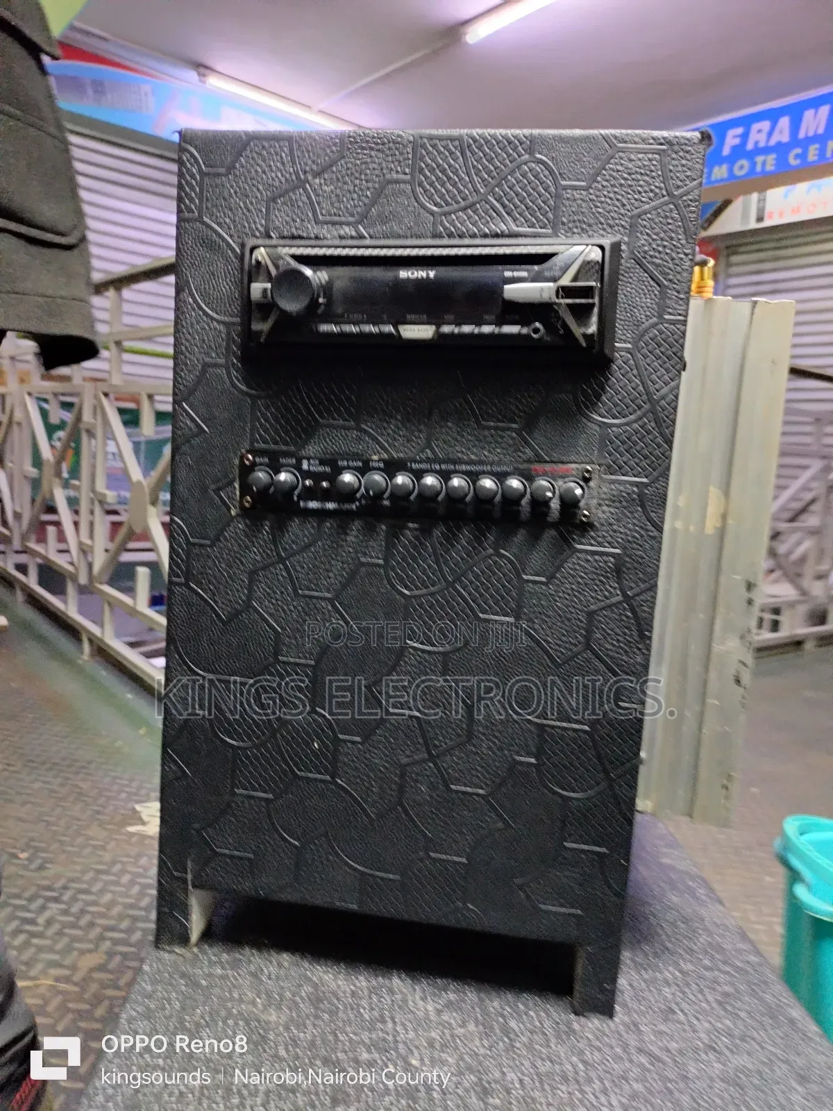 Jec 400watts Headunit With Sony Original Radio