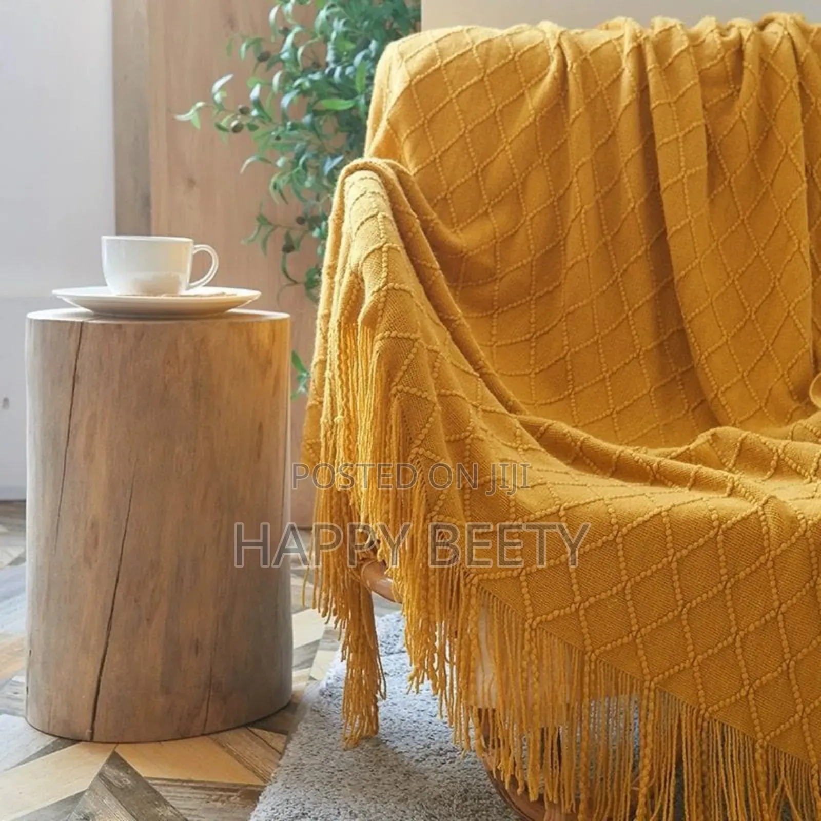 High Quality Knitted Throw Blanket