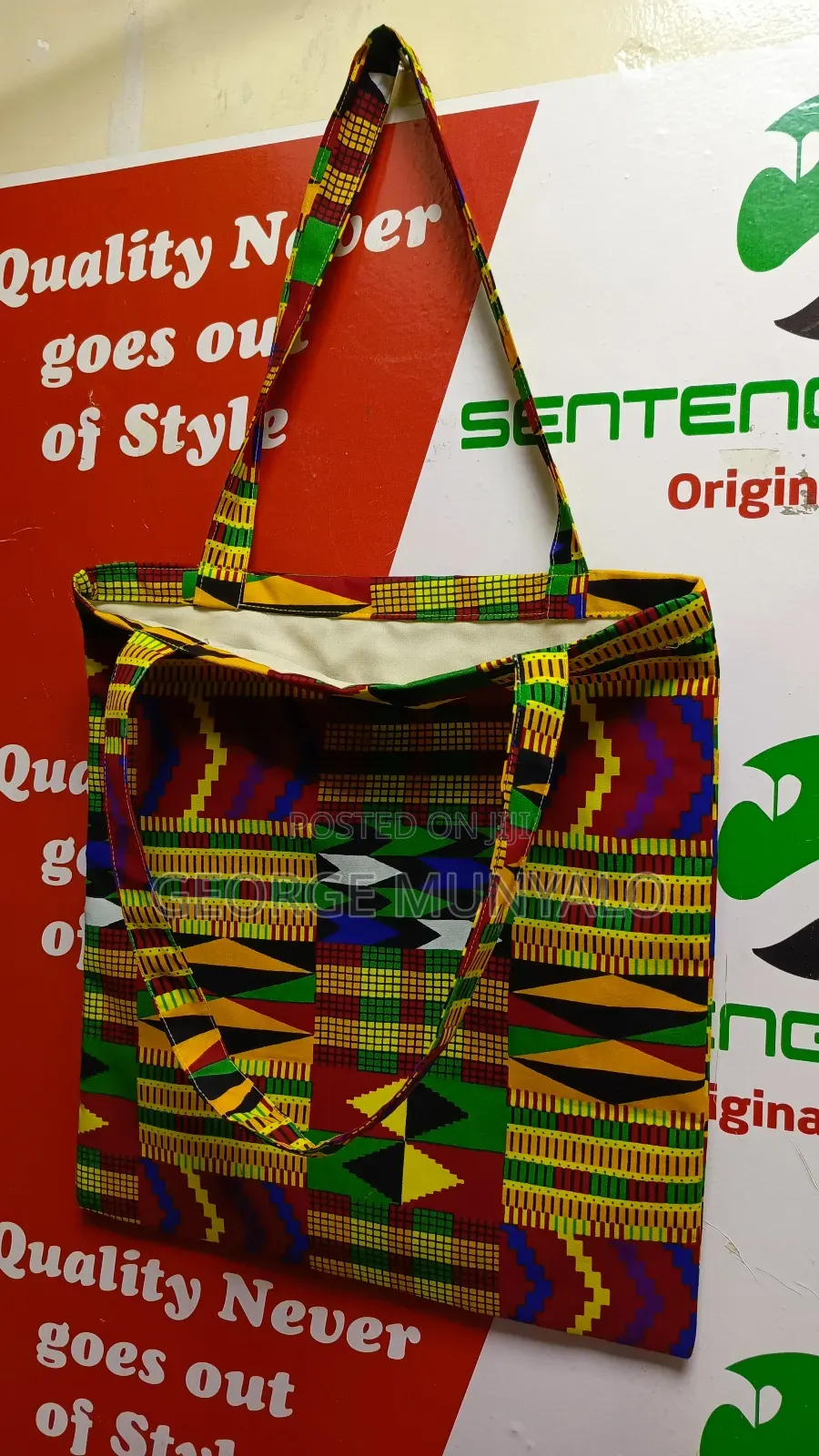 Ankara Designed Tote Bags