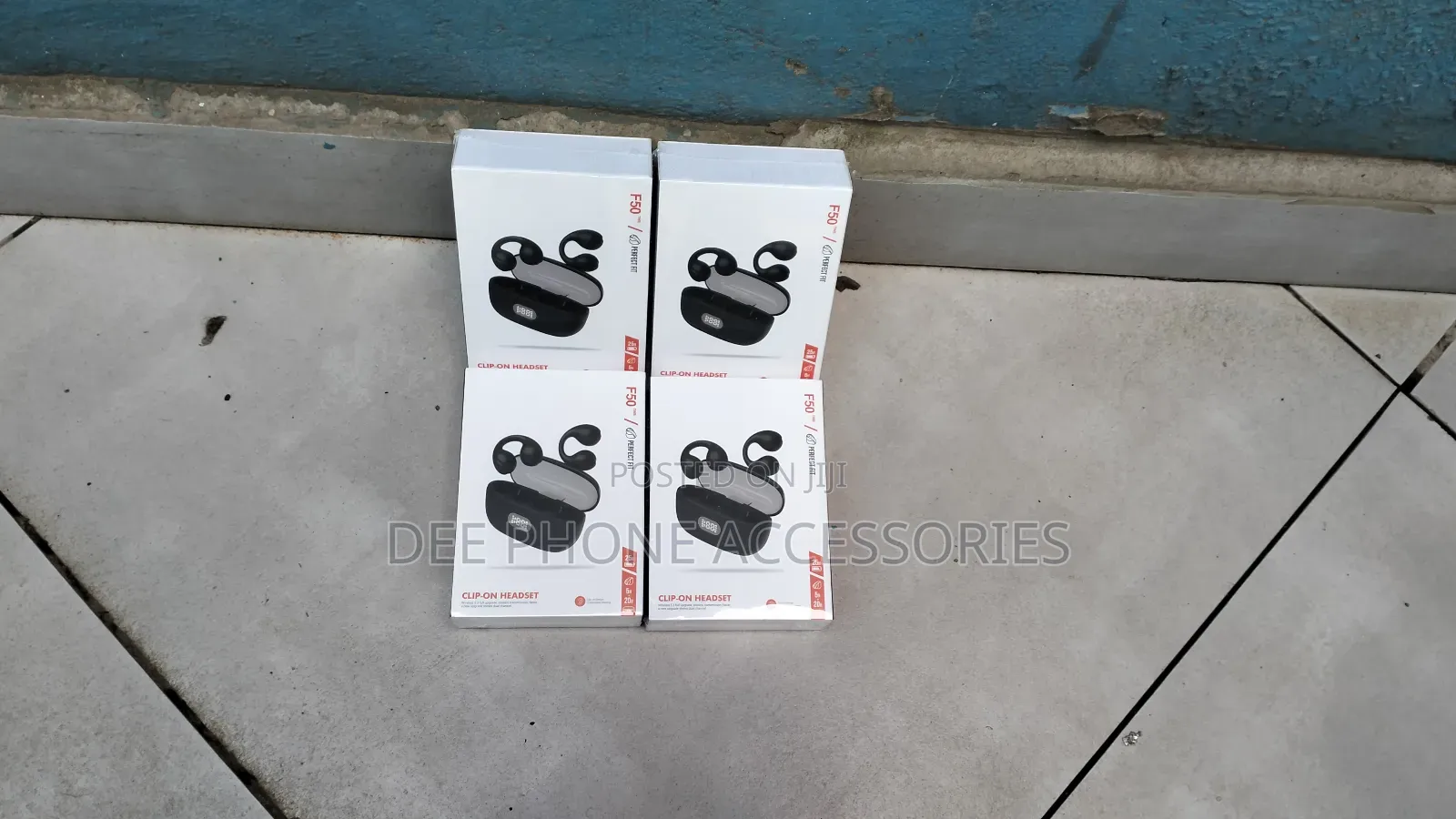 New JBL F50 Clip on Wireless Earpods