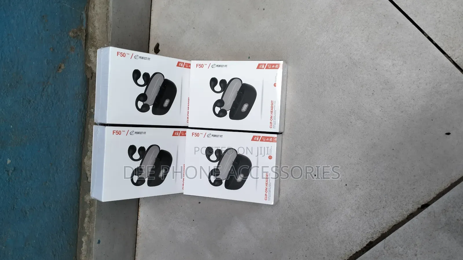 New JBL F50 Clip on Wireless Earpods