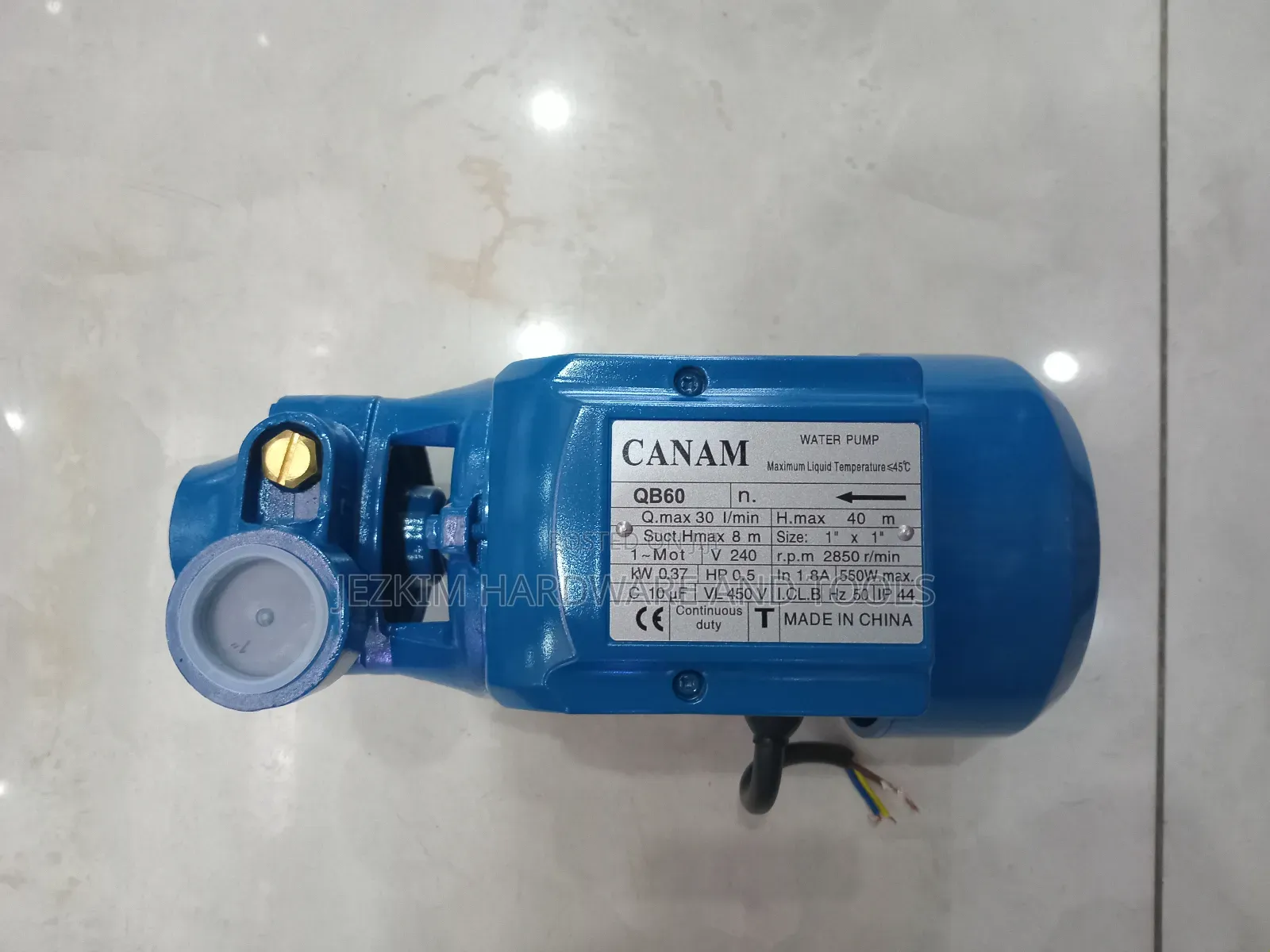Booster Pump 0.5hp