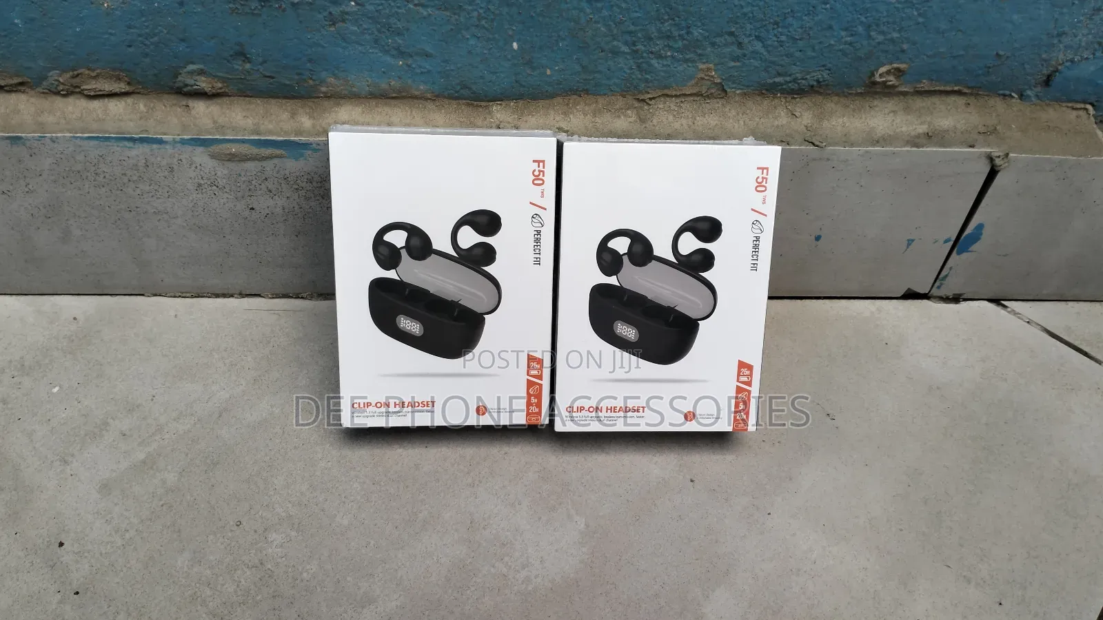 New JBL F50 Clip on Wireless Earpods