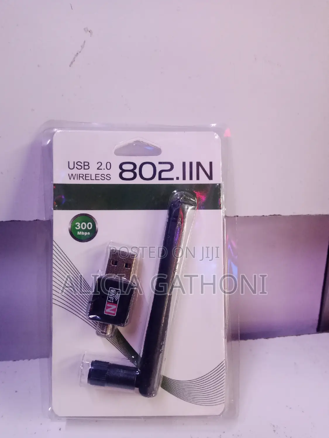 Wifi Dongle With Antennae 300mbps Advanced
