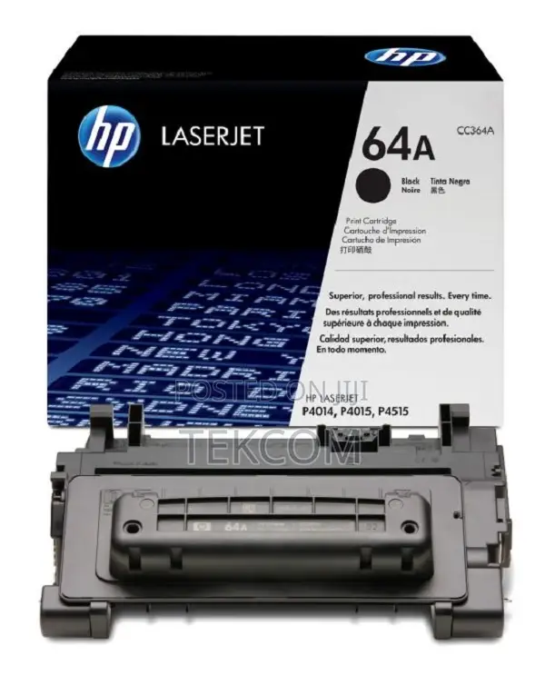 HP 64A Black Original Laserjet Toner Cartridge