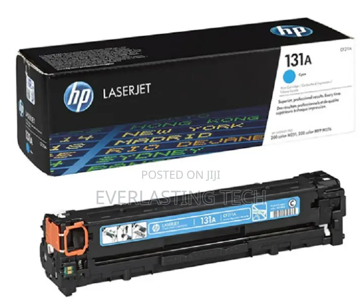 Hp 131a Cyan Original Laserjet Toner Cartridge,