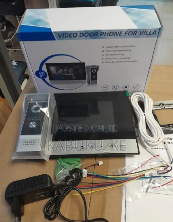 7 Inch Monitor HD Camera Video Door Phone Doorbell Intercom
