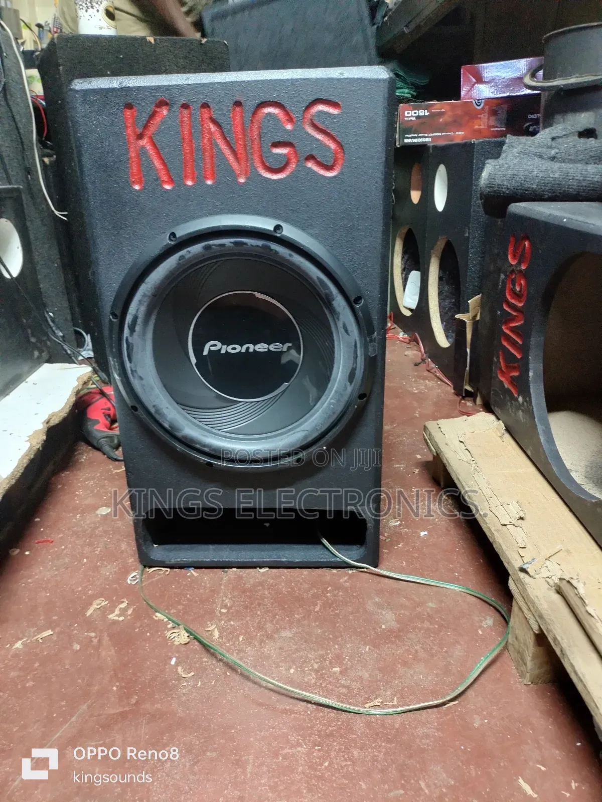 Pioneer Bass Speaker 1400watts With Kings Brand Cabinet