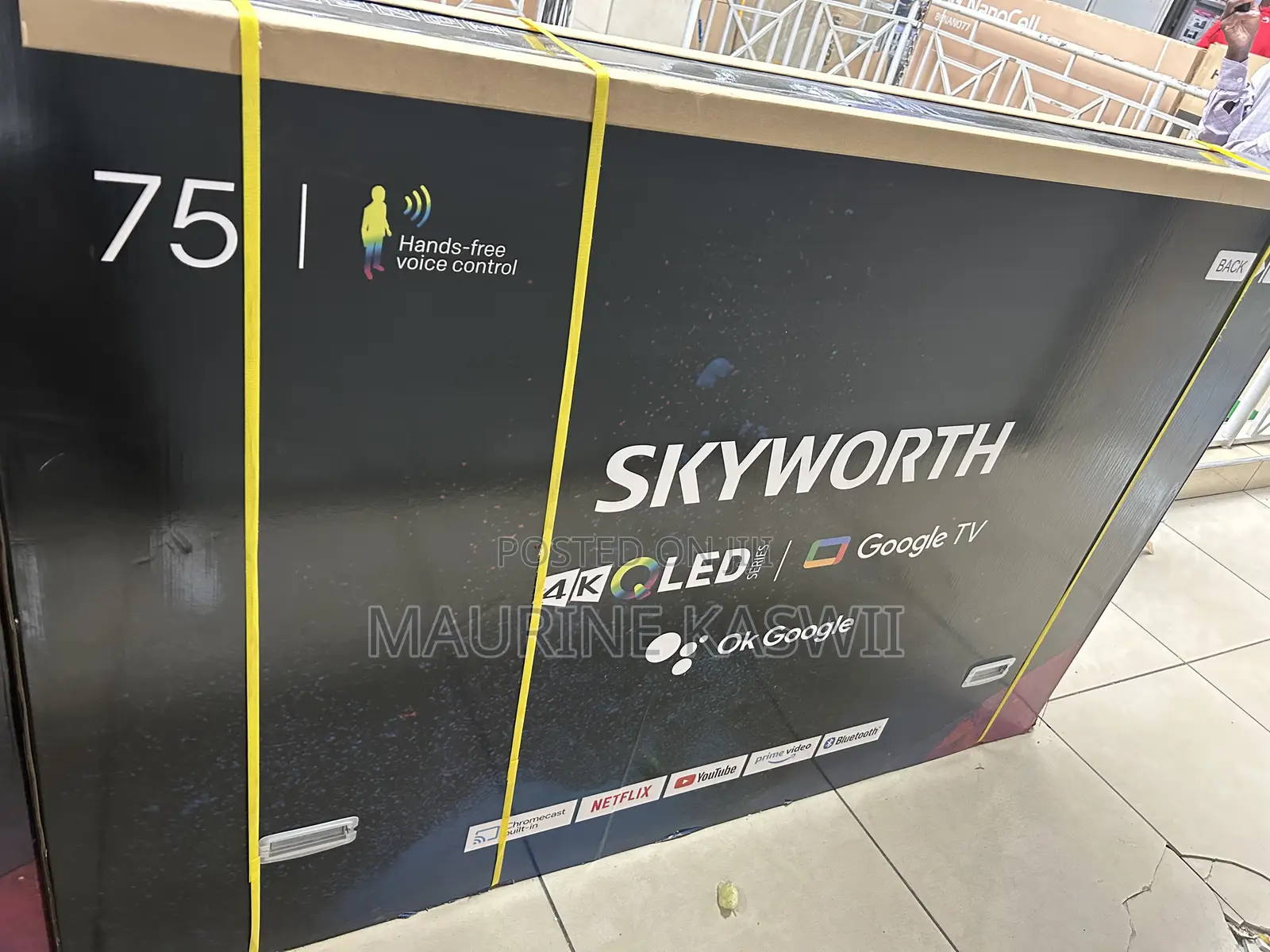 Skyworth 75 Inch Qled Uhd Google Android Tv