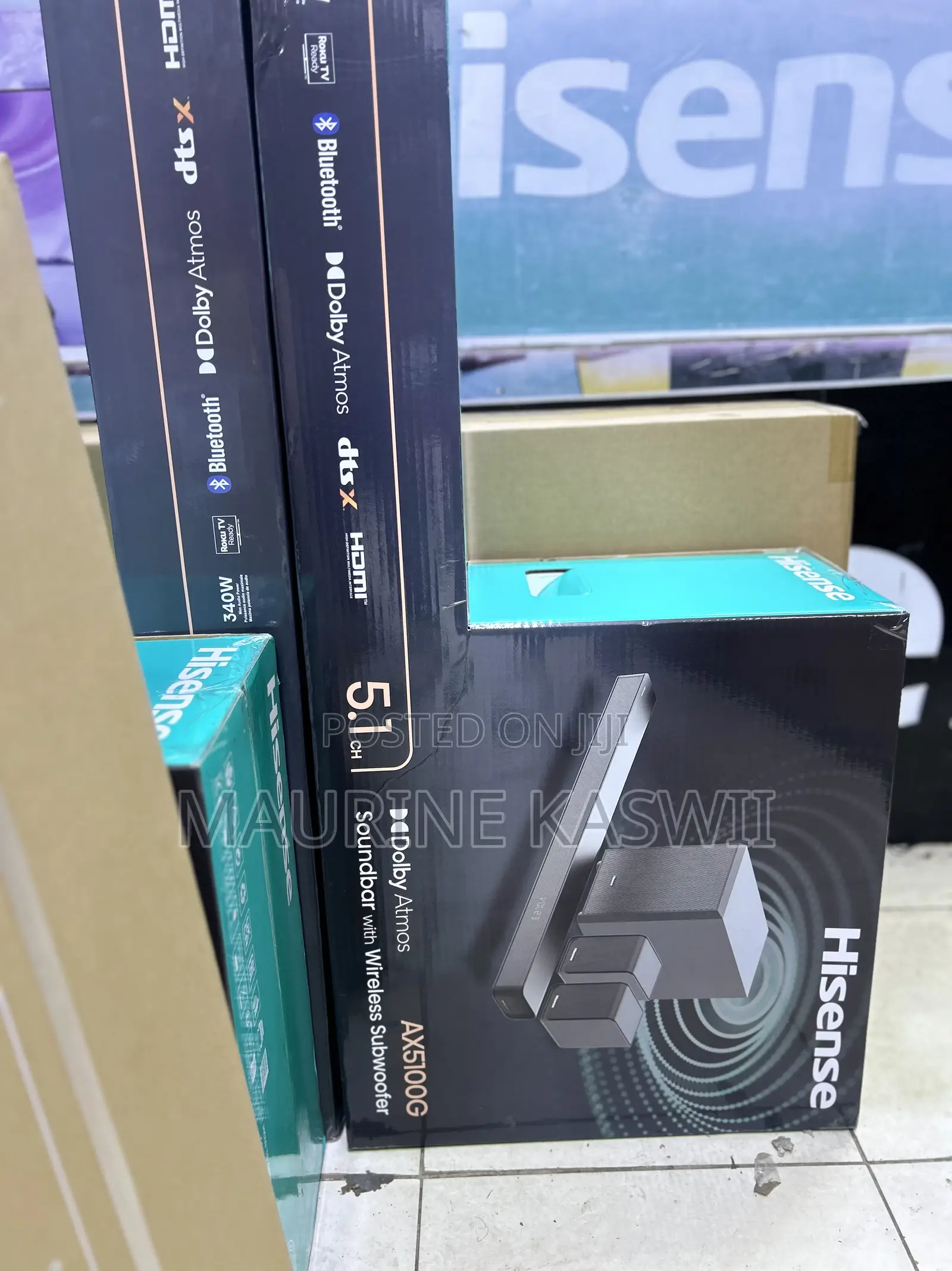 Hisense 340 W 5.1ch Sound Bar Ax5100g