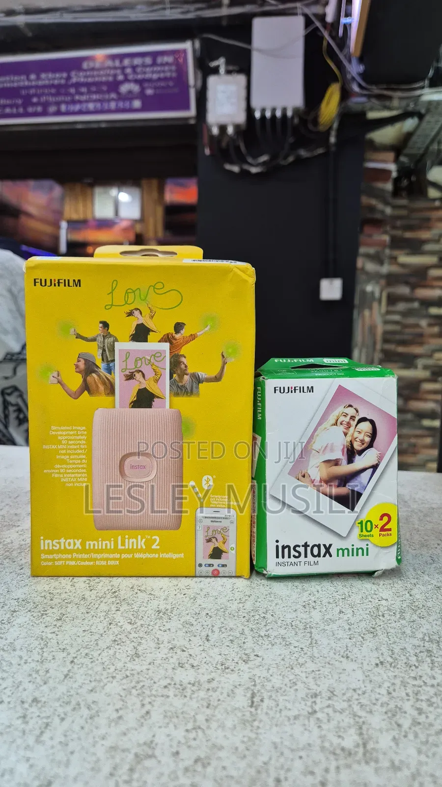 Fujifilm Instax Mini Link 2 Smartphone Printer Plus 20sheets