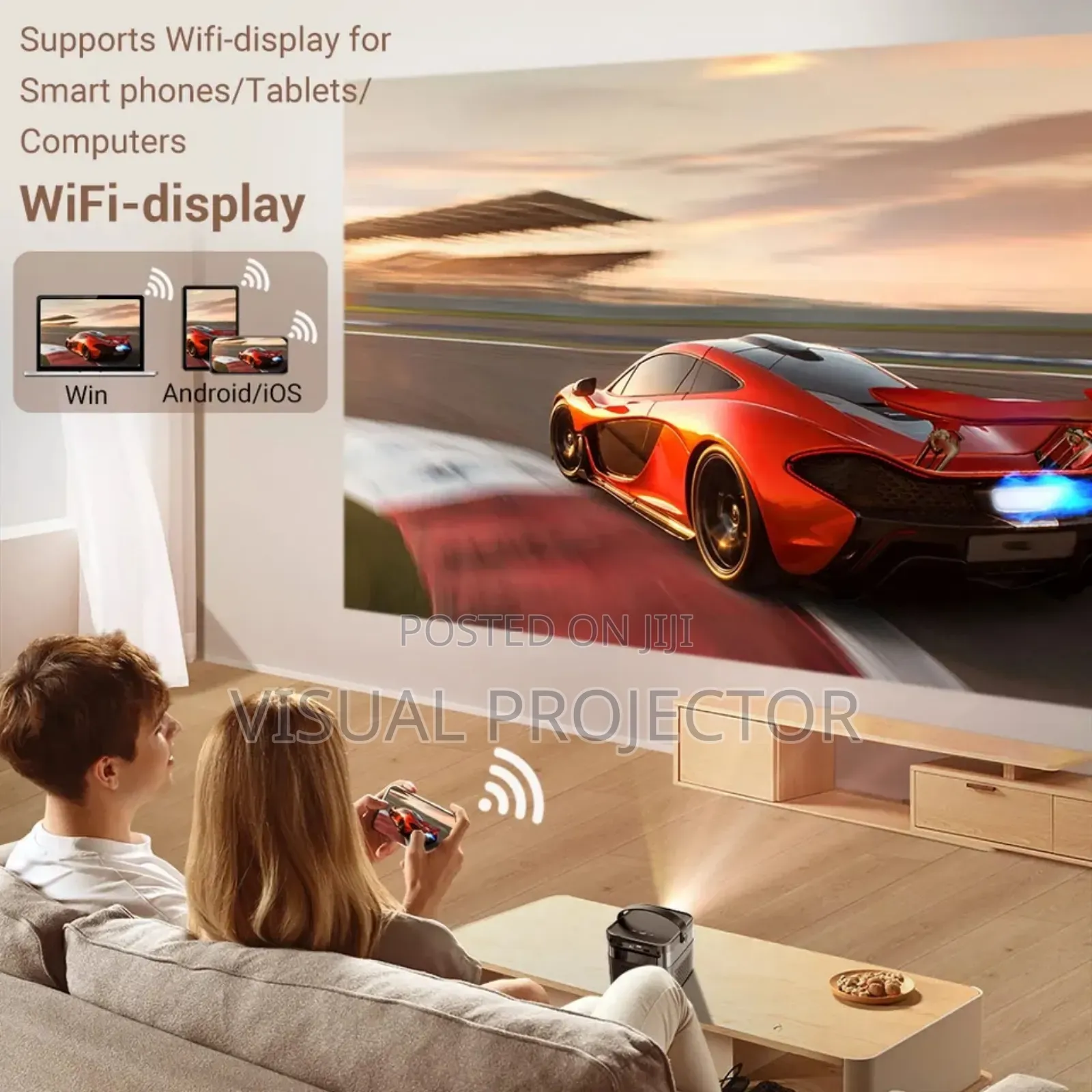BYINTEK U70 PRO Battery Projector ( Used for 2 Months )