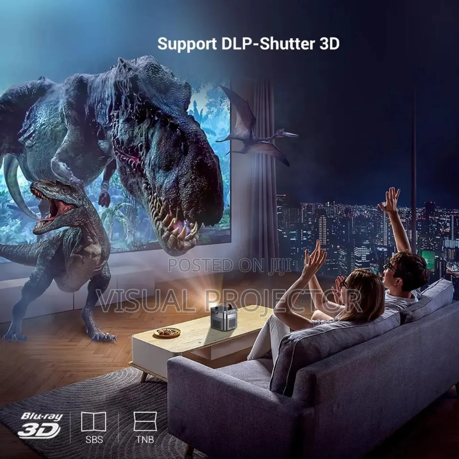 BYINTEK U70 PRO Battery Projector ( Used for 2 Months )