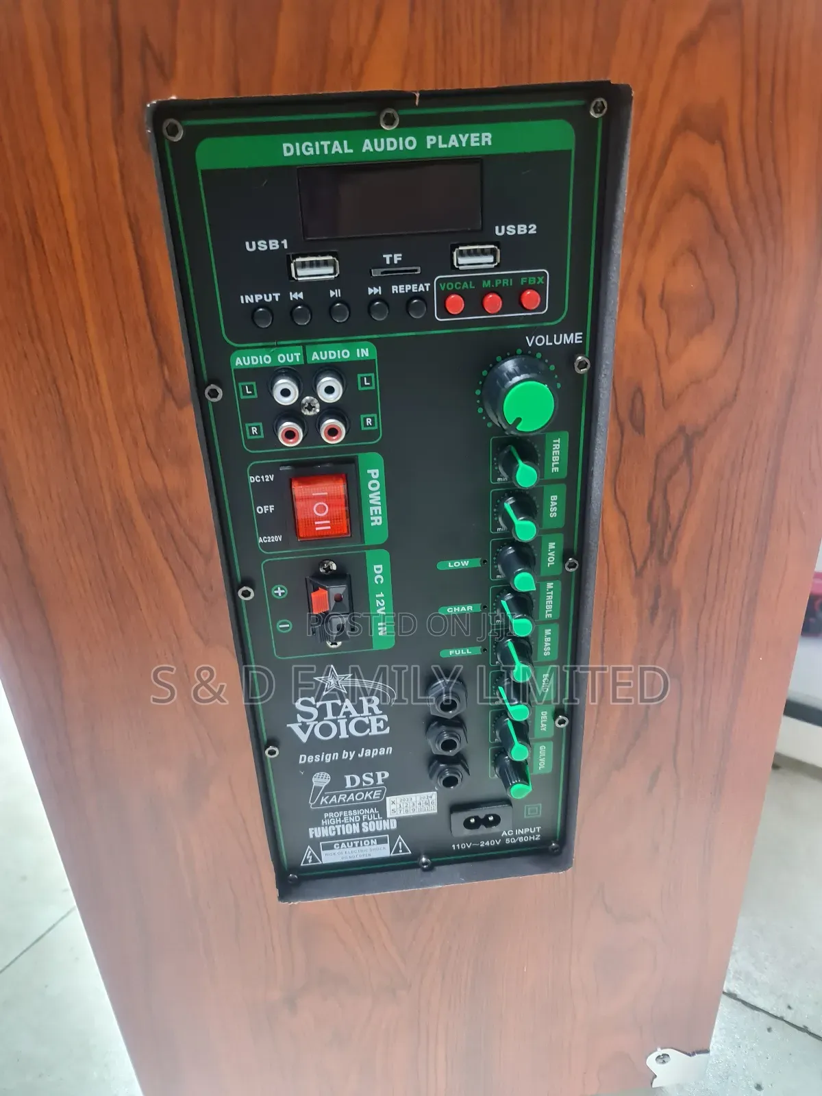 Starvoice Powered Speaker With 2 Microphones