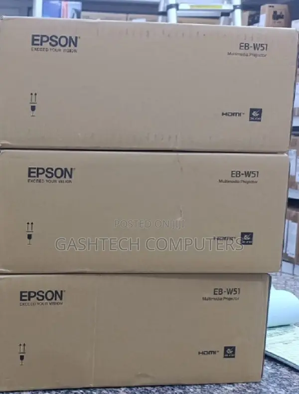 Epson Eb-W51 Projector (4000 Lumens) Epson Eb-W51