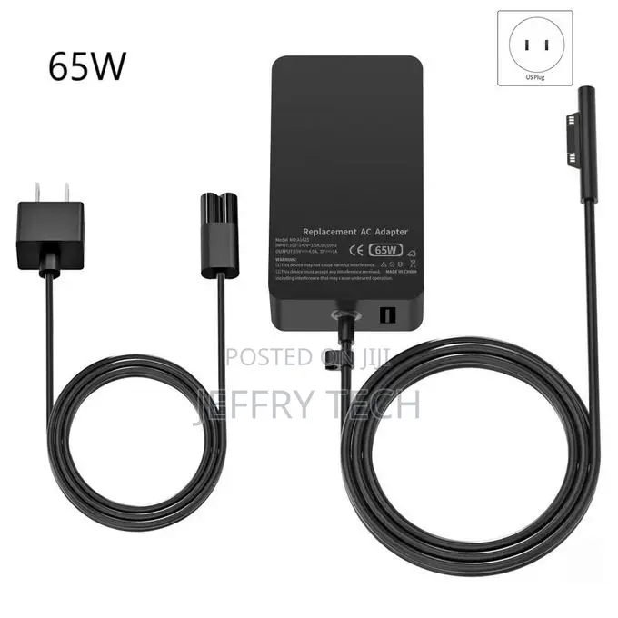 65W 15v4a Power Adapter Magnetic 2 Laptop Charger for Surfac