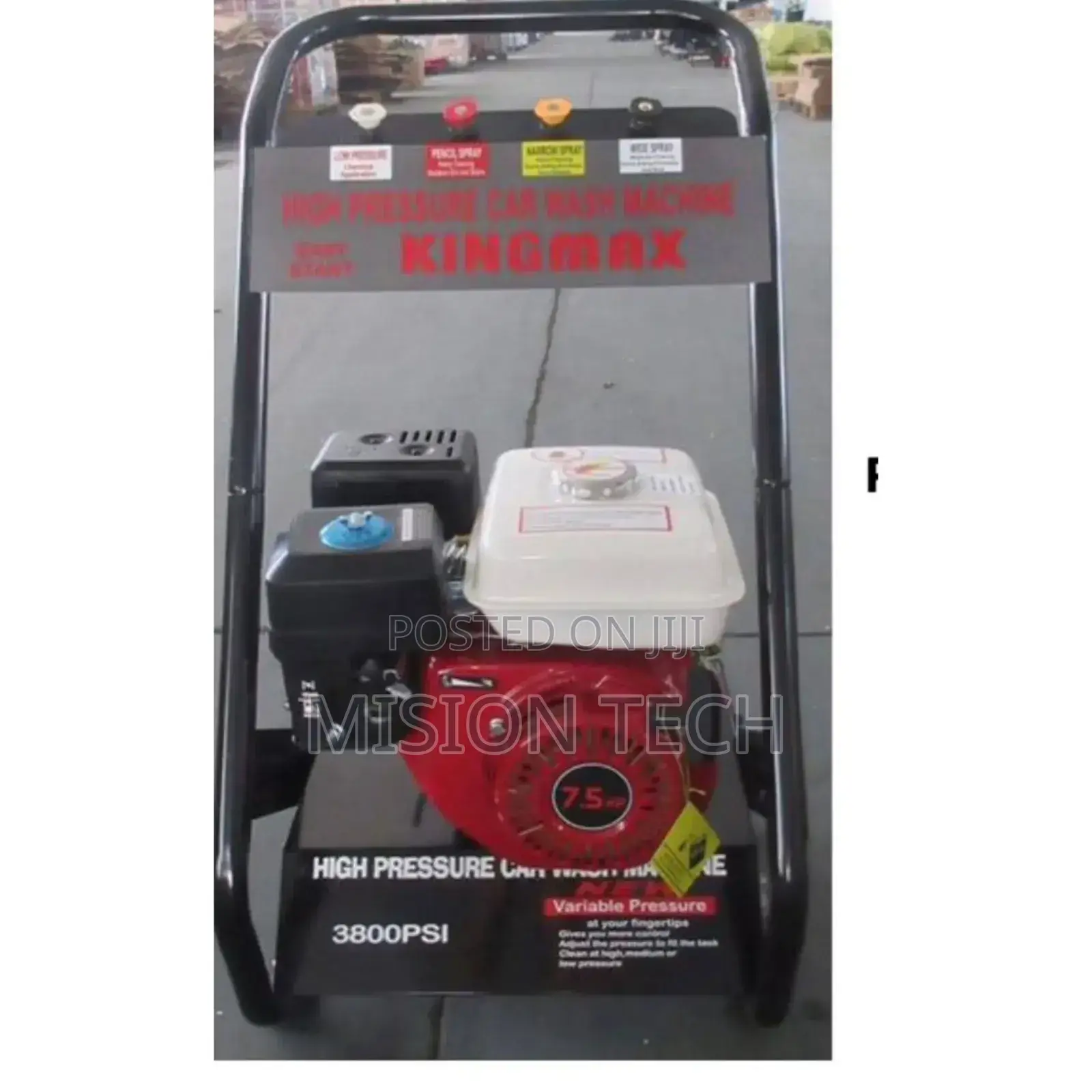 Kmax Petrol Car Wash Machine 7.5hp Pressure Washer Machine