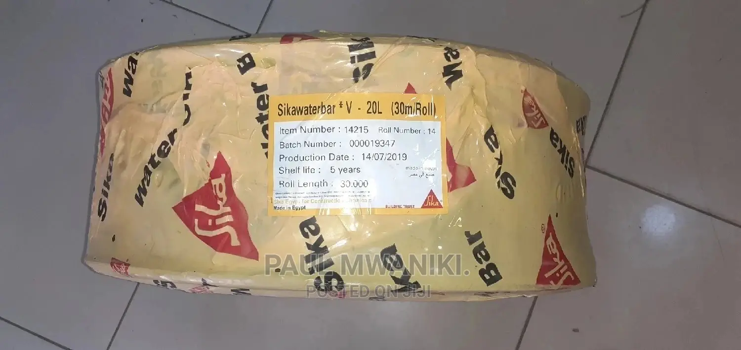 Sika PVC Waterbar 30m (Flexible PVC Waterstop)