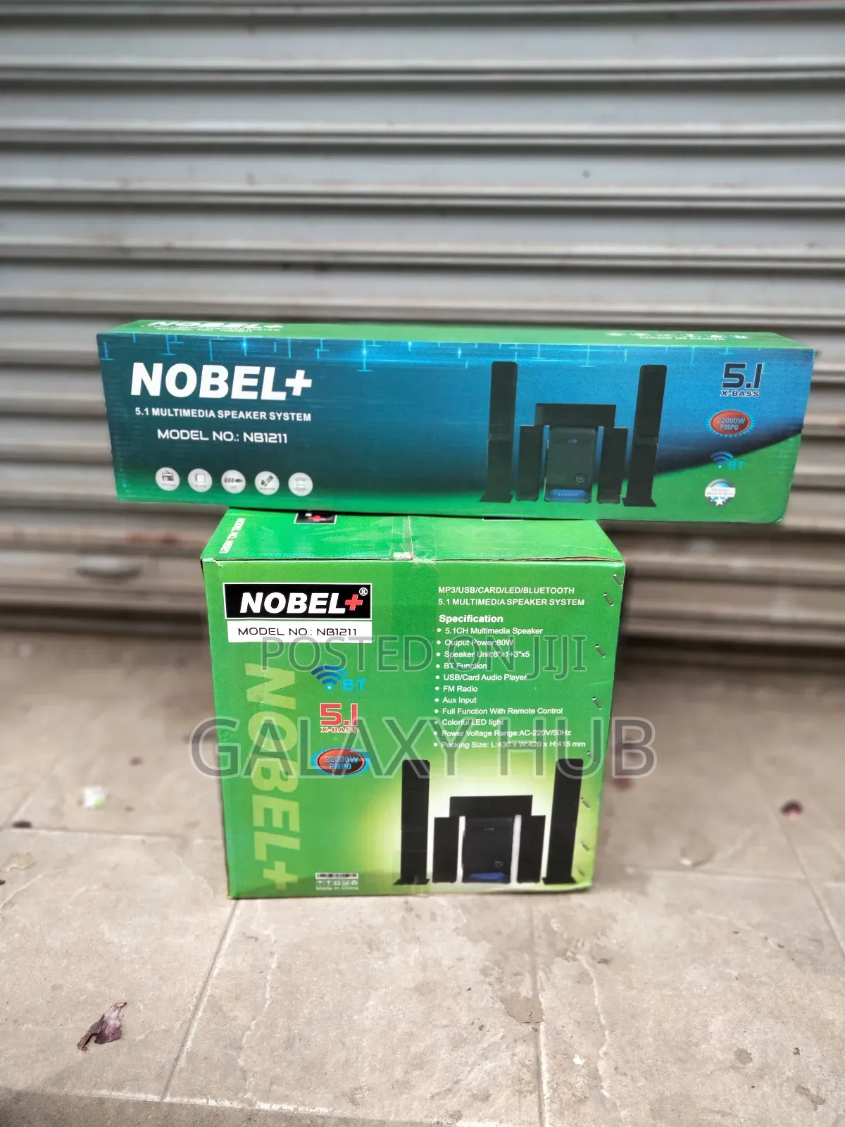 Nobel Nb21121home Theater Speaker System-22000watts