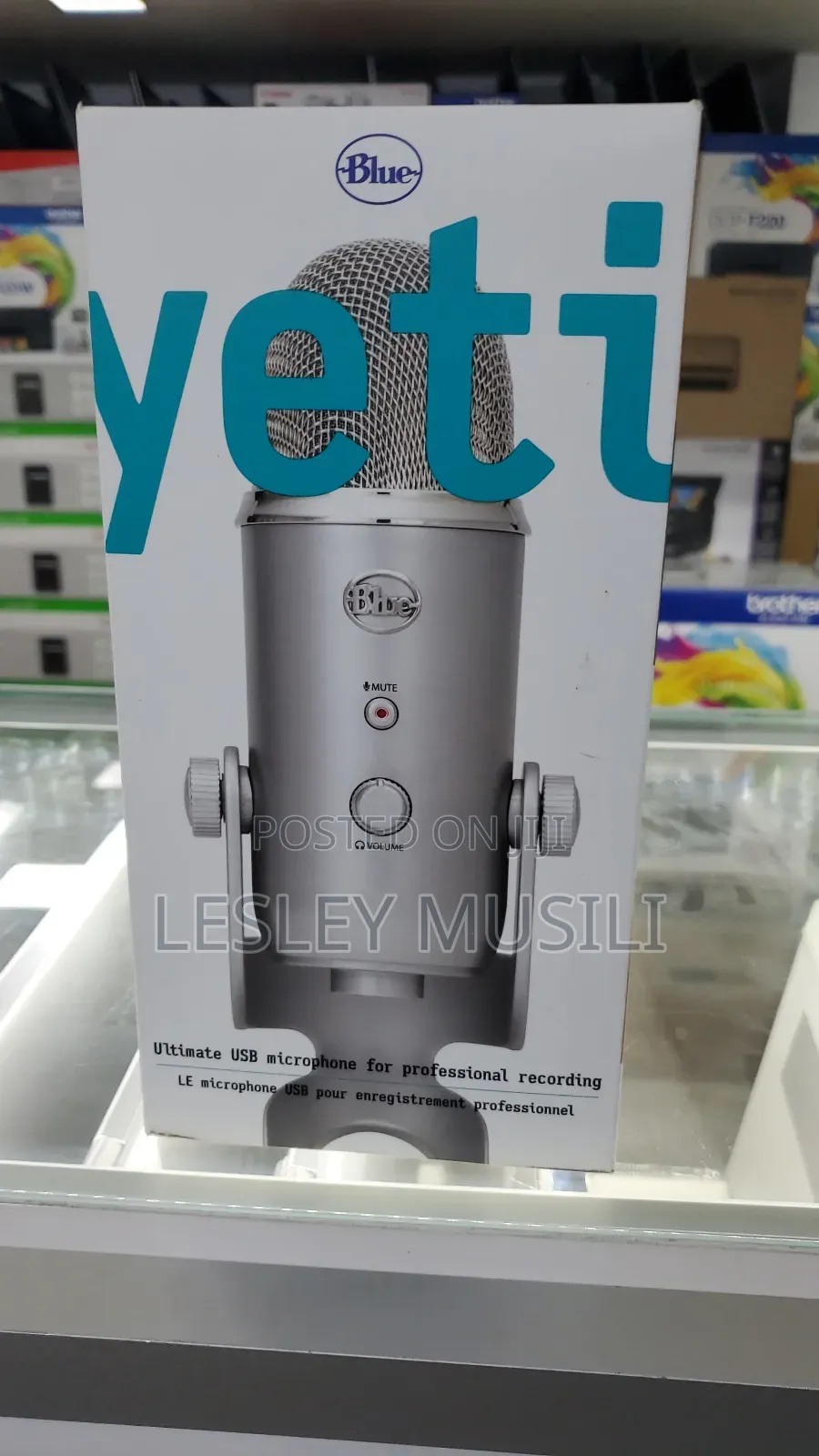 Blue Yeti Ultimate USB Microphone for Professional Recording