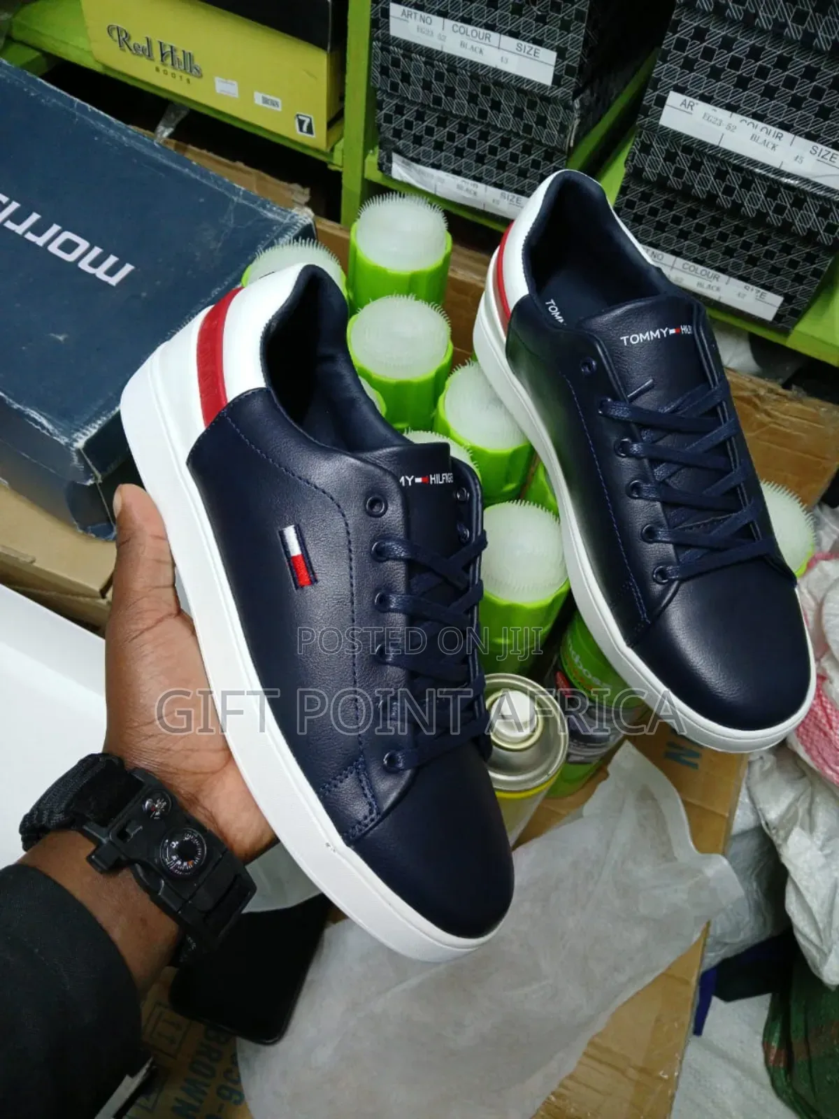 Navy Blue Smart Casual "Tommy Hilfiger"Shoes