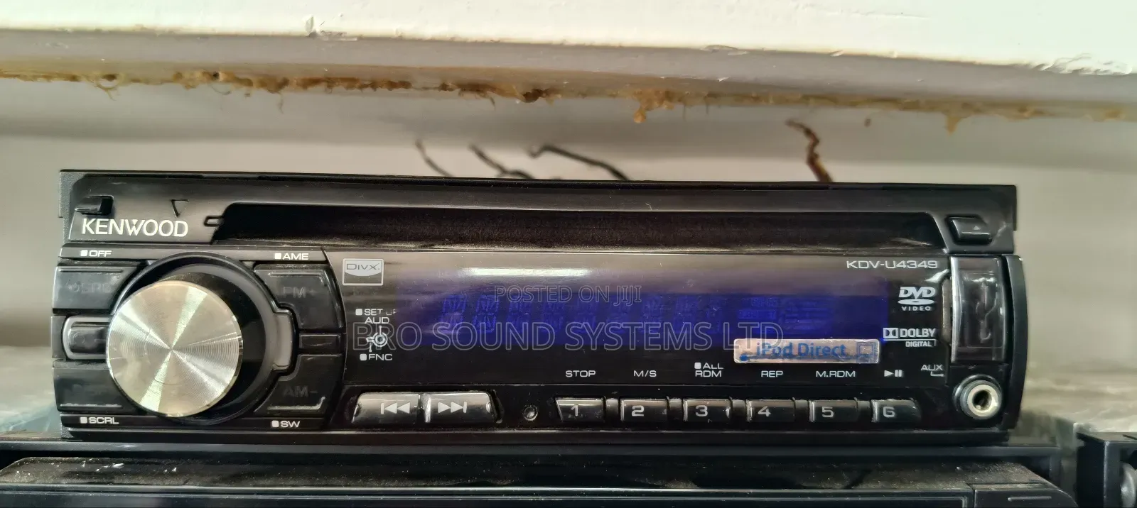 Kenwood DVD Player With USB I Phone Direct Control