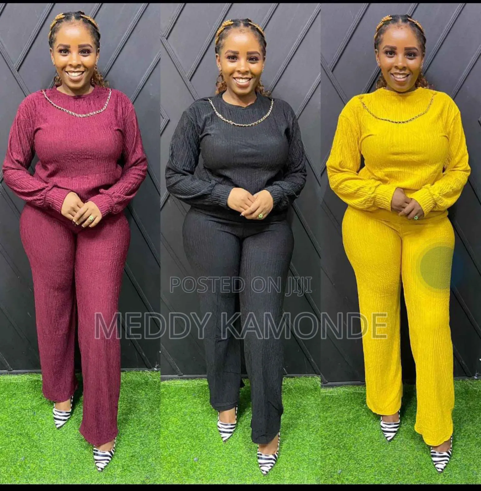 Deigner 2pc Trouser Set